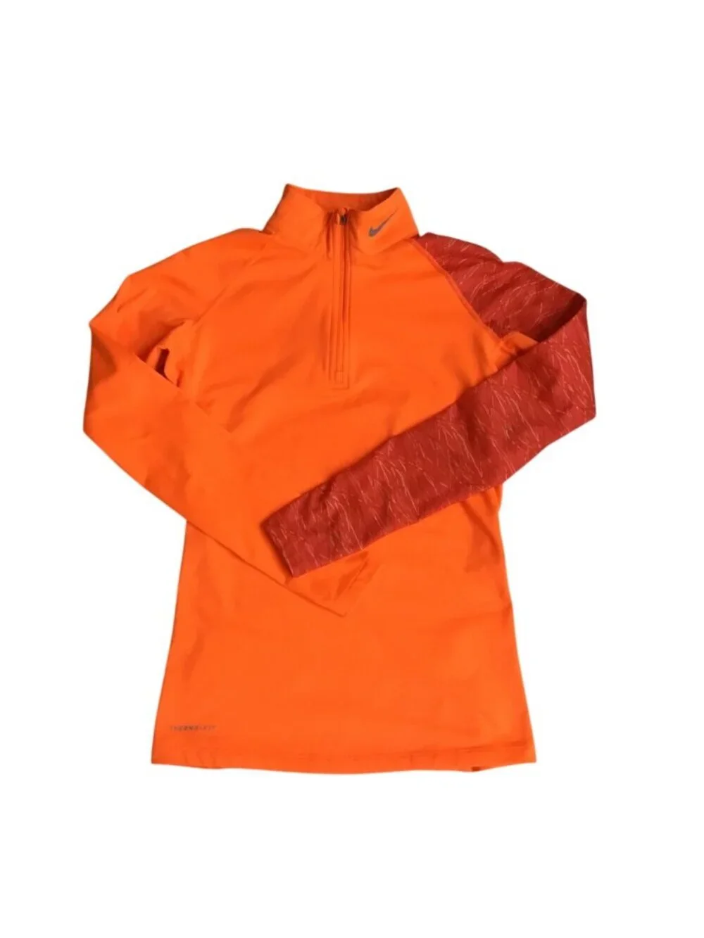 Nike Pro Combat Therma-Fit Fitted Quarter Zip Womens Small
